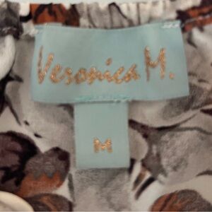 Veronica M Brown and Cream Patterned Skirt